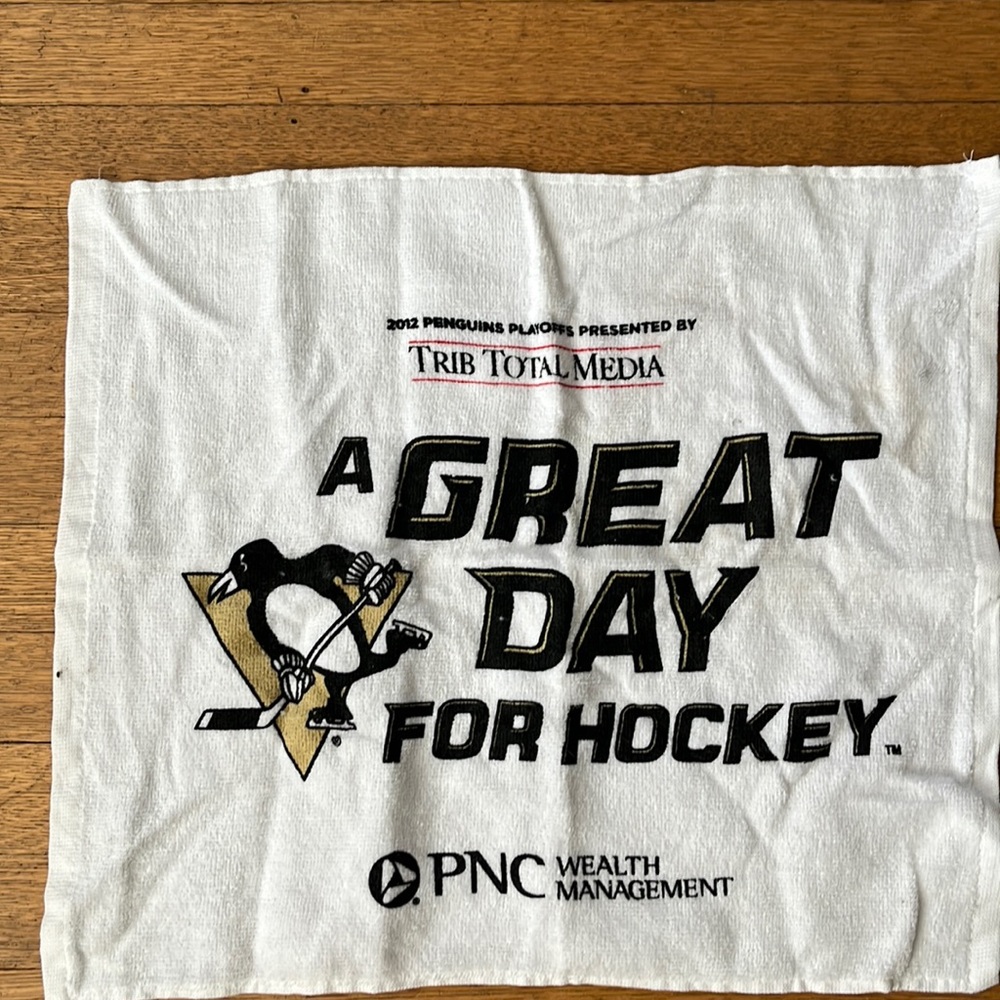 Pittsburgh Penguins 2012 playoffs rally towel